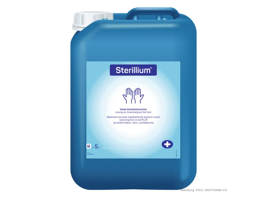 Sterilium hand disinfectant