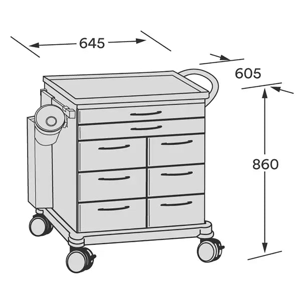 SCHMITZ medical GmbHNarkosewagen Modell 260.0390.0DocMed GmbH