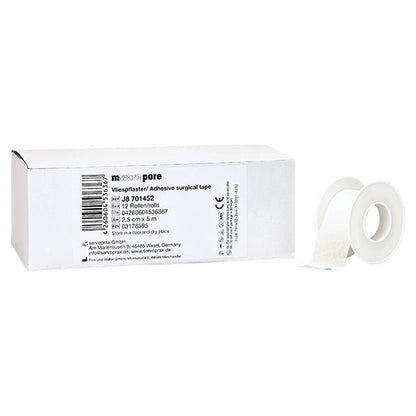 m.ware pore, Vliespflaster - 2.5 cm x 9.14 m - M - Ware Pore