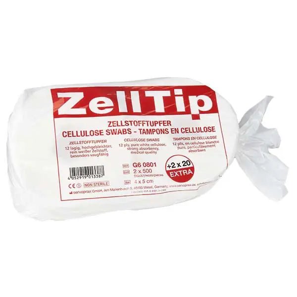 Zellstofftupfer - Zelltip