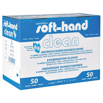 Clean paarweise steril verpackt - S - klein - Soft - Hand