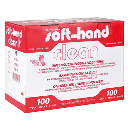 Clean einzeln steril verpackt - S - klein - Soft - Hand