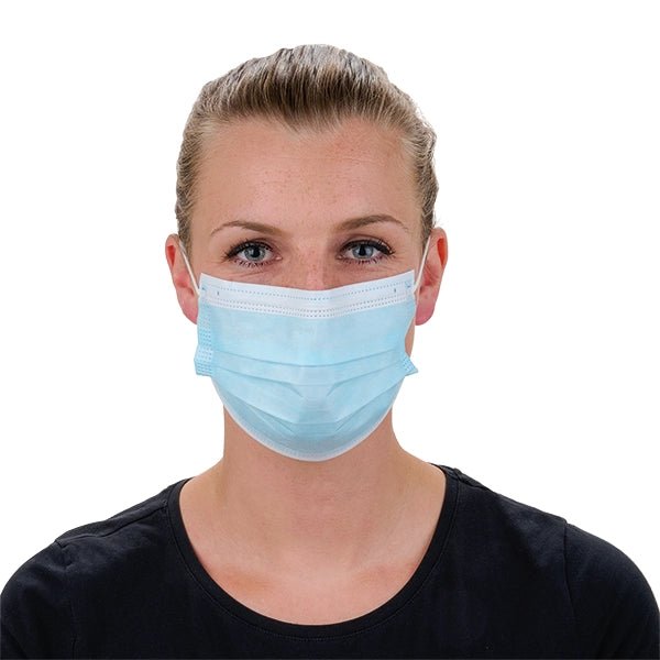 Chirurgischer Mundschutz mit Ohrschlaufen, 3 - lagig - OP - Mundschutz - Mediware