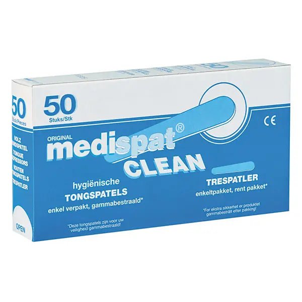 Clean - Holzmundspatel einzeln - Medispat
