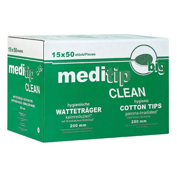 Clean Watteträger big - 200 mm - Meditip