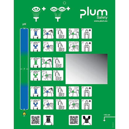 Augen - Notfallstation DUO in Wandbox - Plum