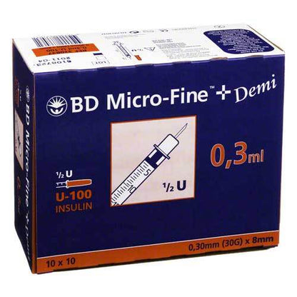 Microfine Plus Insulinspritzen U 100
