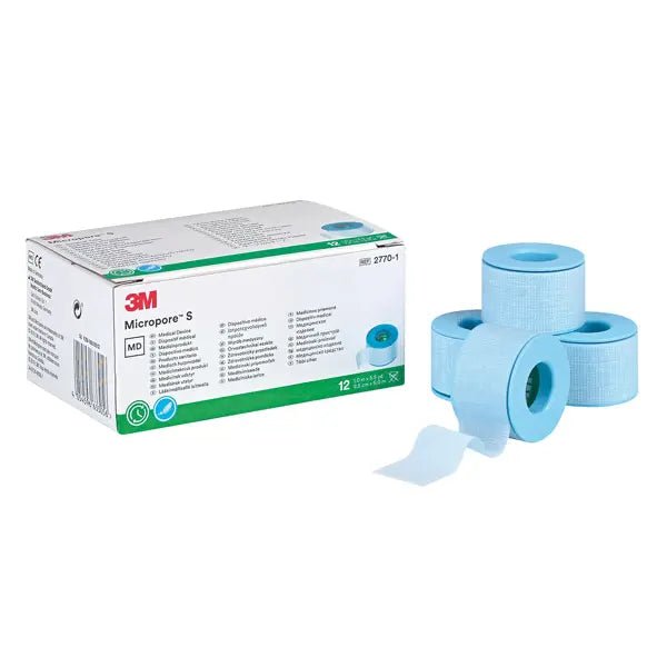 Micropore S 3M/Solventum - 2,5 cm x 1,3 m - 3M/Solventum