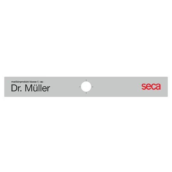 Arztwaage mit individualisierbarem Label 878 dr - Seca