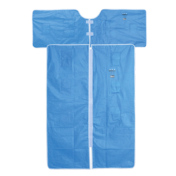 Self-heating, full-body blanket (four-piece)