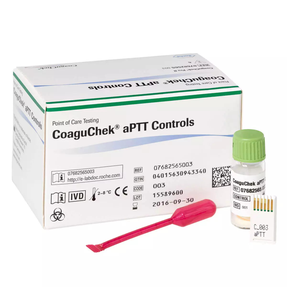 CoaguChek PRO II Controls