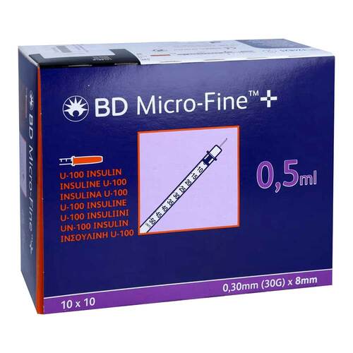 Microfine Plus Insulinspritzen U 100