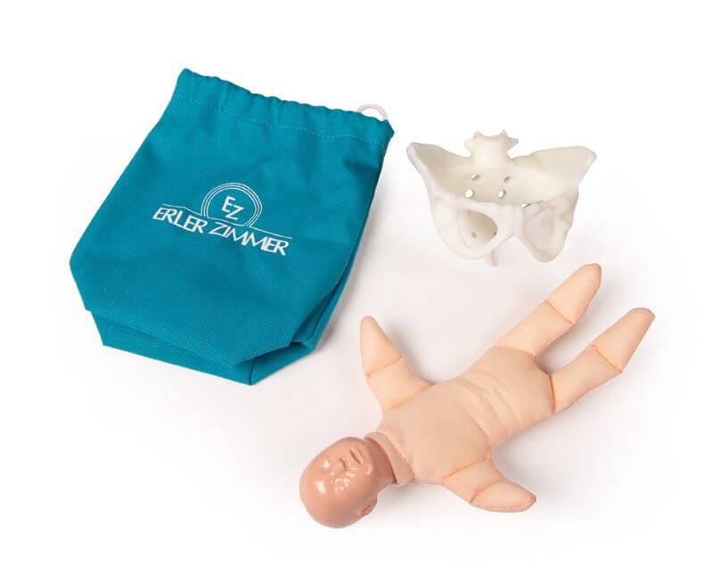 Mini - Becken mit Geburtspuppe – Modell zur Demonstration des Geburtsvorgangs - Erler - Zimmer