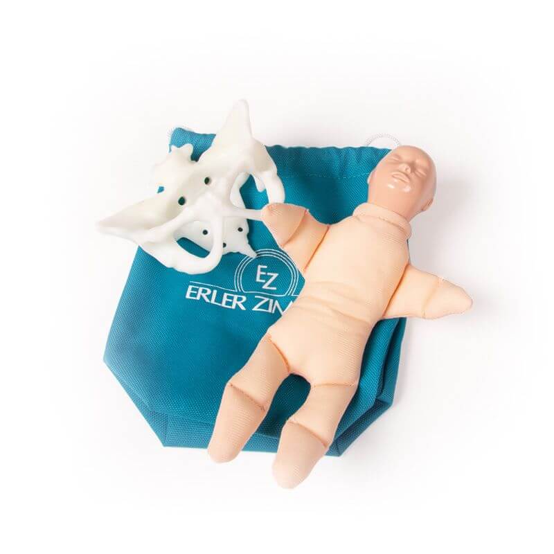 Mini - Becken mit Geburtspuppe – Modell zur Demonstration des Geburtsvorgangs - Erler - Zimmer