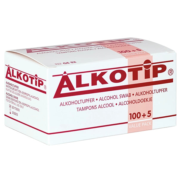 Alkotip Alkoholtupfer / Alkoholpads - 30 x 65 mm