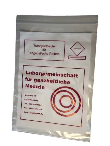LgM Sample Bags Plastic (Messenger Transport)