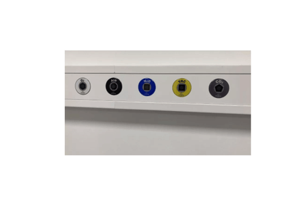 Aufkleberset "Anschlüsse medizinische Gase" – 5 - teiliges 3D - Aufkleber - Set - Erler - Zimmer
