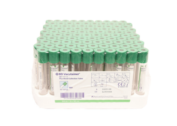 Vacutainer Li Heparin