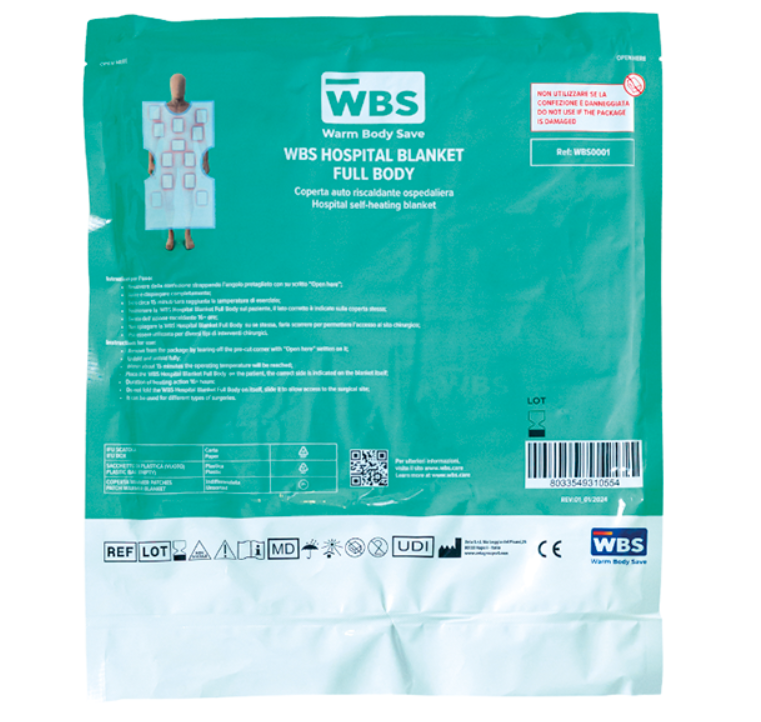 WBS Hospital Warming Blanket, Full Body