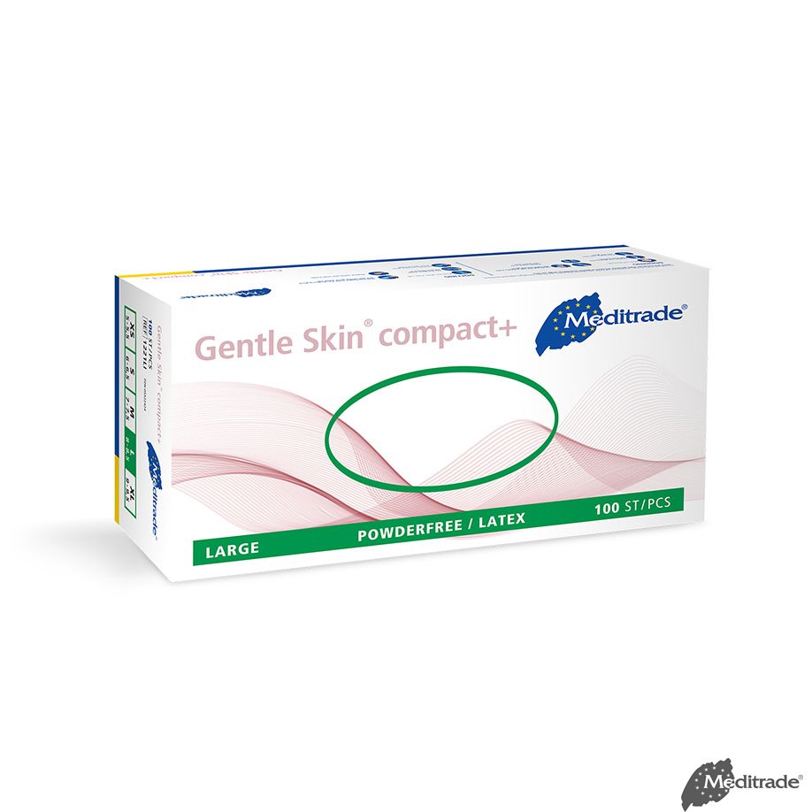 Meditrade Gentle Skin compact+ Examination Gloves