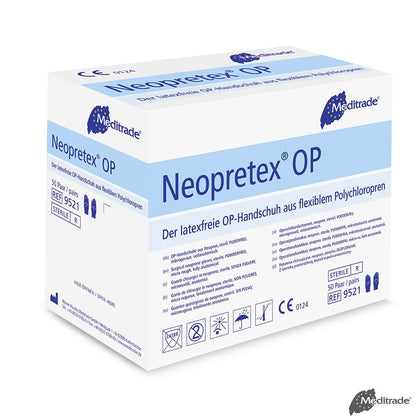 Neopretex OP-Handschuhe, PF, steril, latexfrei