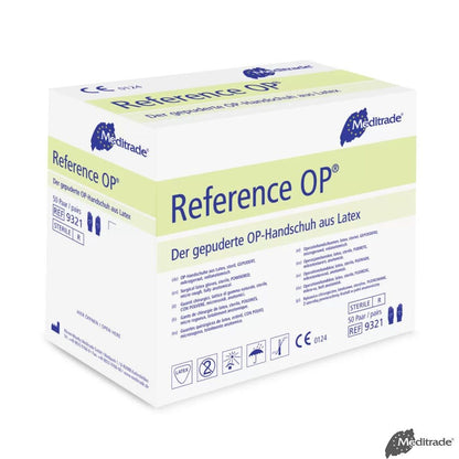 Reference OP-Handschuhe Latex, leicht gepudert, steril