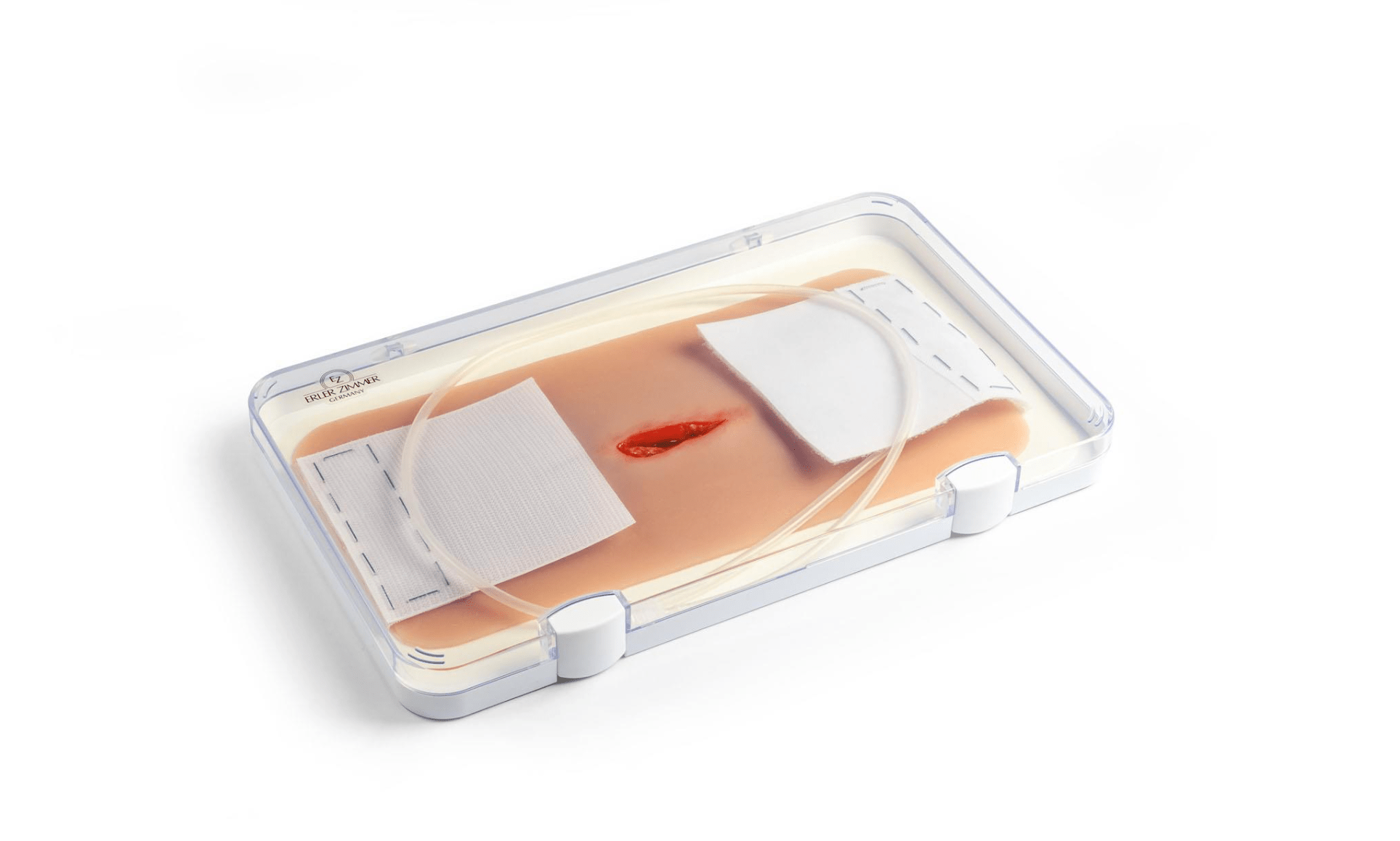 Wundmoulage Stichverletzung Hals - Erler - Zimmer