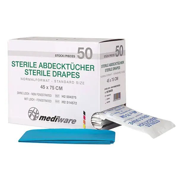 MediwareAbdecktücher / Lochtücher Normalformat - ohne Loch | 45 x 75 cmDocMed GmbH