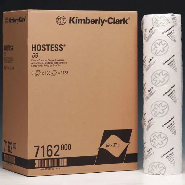 Kimberly ClarkÄrzterollen - weiß / 1-lagigDocMed GmbH
