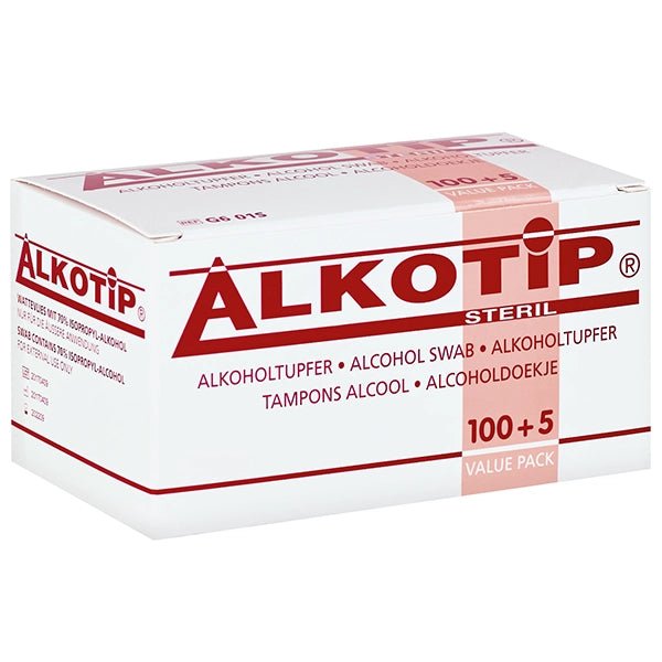 AlkotipAlkotip Alkoholtupfer, steril - 6,5 x 3 cmDocMed GmbH