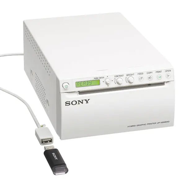 SonyAnaloger und digitaler A6 - Schwarzweiß - Thermodrucker UP - X898MDDocMed GmbH