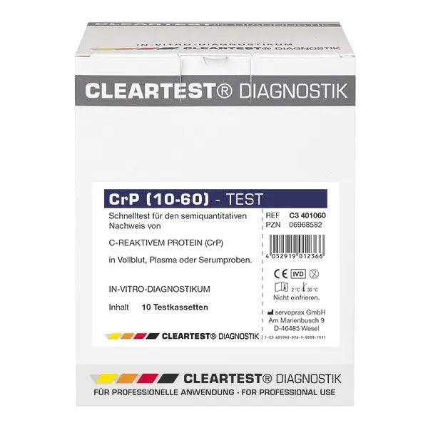 CLEARTESTCLEARTEST CrP 10/60 Entzündungsparameter SchnelltestDocMed GmbH