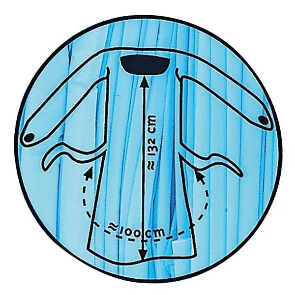 ServopraxCPE-Kittel | XL | blau | 132 cmDocMed GmbH