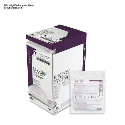 Ansell GmbHEncore Latex Acclaim OP-Handschuhe, puderfrei, steril, Gr. 7,5DocMed GmbH