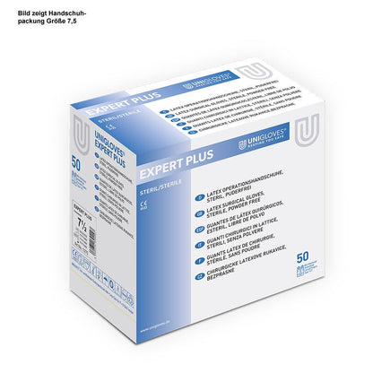Unigloves GermanyExpert Plus Latex OP-Handschuhe, puderfrei, sterilDocMed GmbH