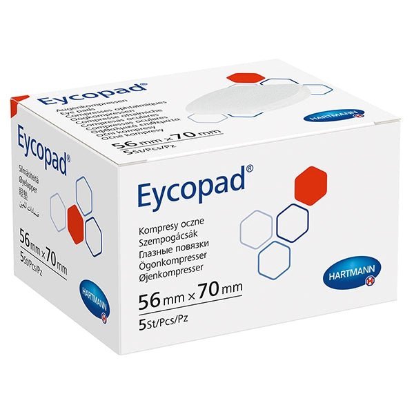 PAUL HARTMANN AGEycopad Augenkompressen, unsteril - 70 x 85 mmDocMed GmbH
