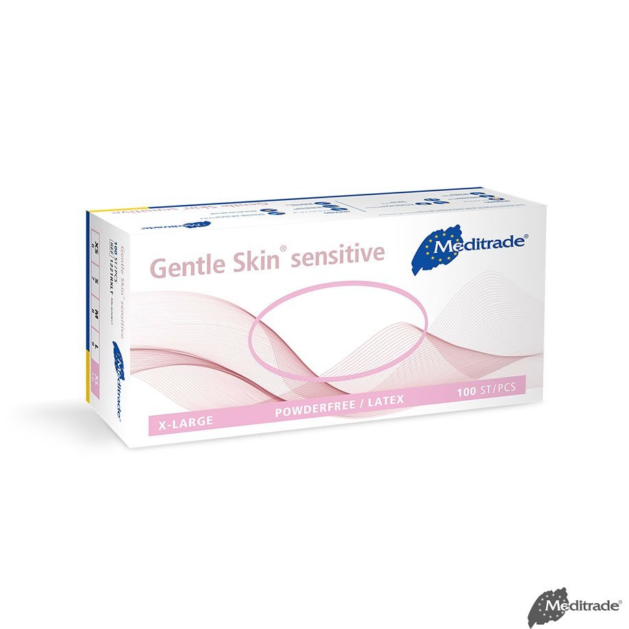 MeditradeGentle Skin sensitive U.-Handschuhe Latex, PF, unsterilDocMed GmbH