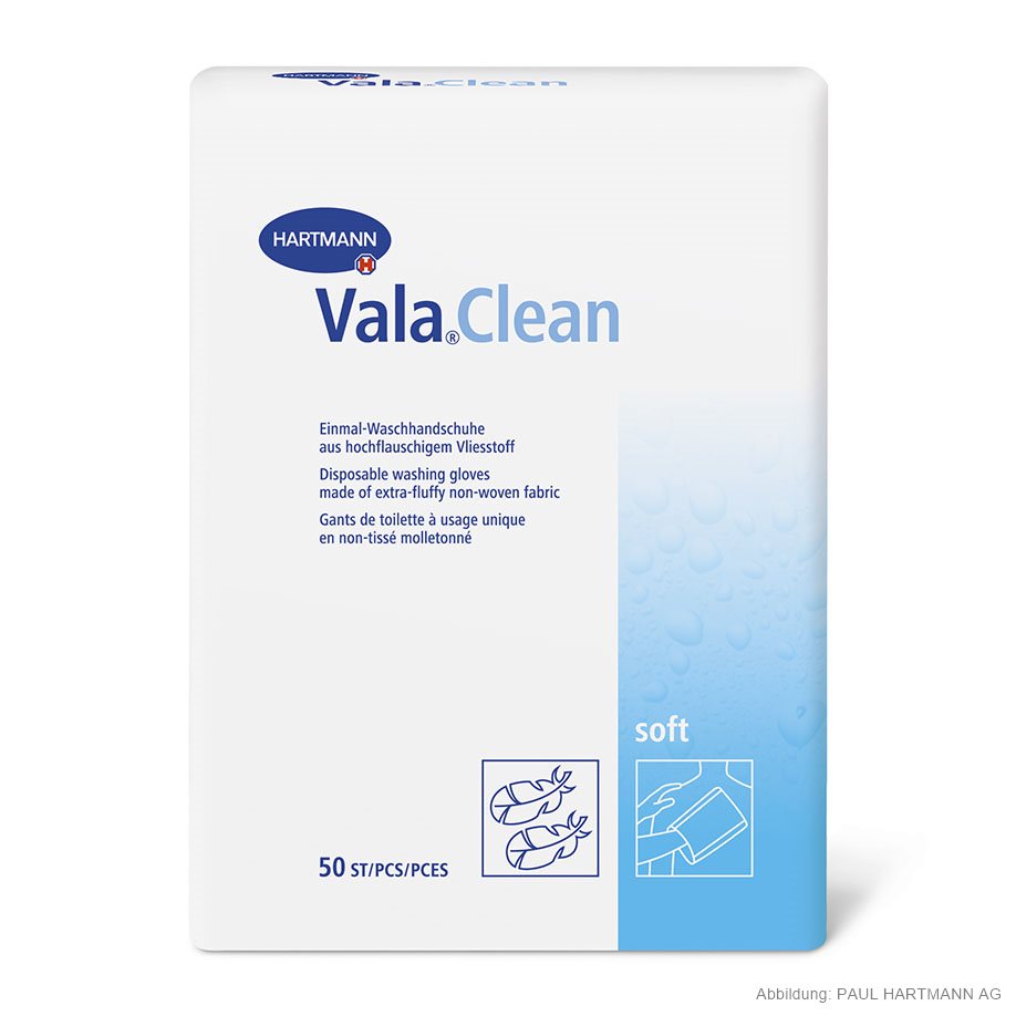 ValaClean soft Einmal-Waschhandschuhe
