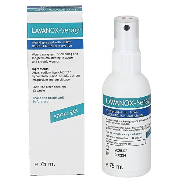 Serag WiessnerLAVANOX - Serag Wundsprühgel und Wundgel (Hydrogele)DocMed GmbH