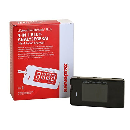 ServopraxLifetouch multicheck PLUS Blutanalysegerät 4-in-1DocMed GmbH