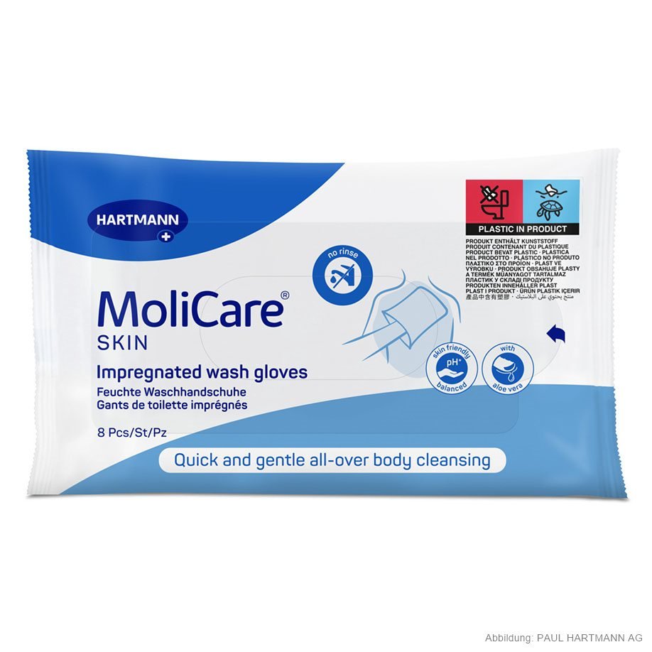 MoliCareMoliCare Skin feuchte WaschhandschuheDocMed GmbH