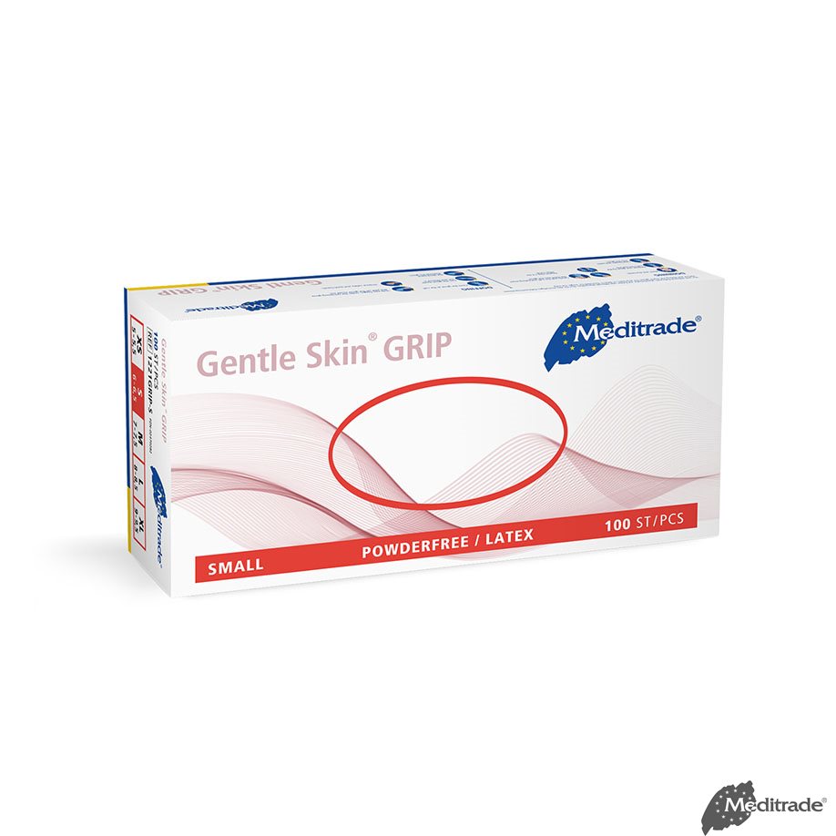 Gentle Skin grip examination gloves