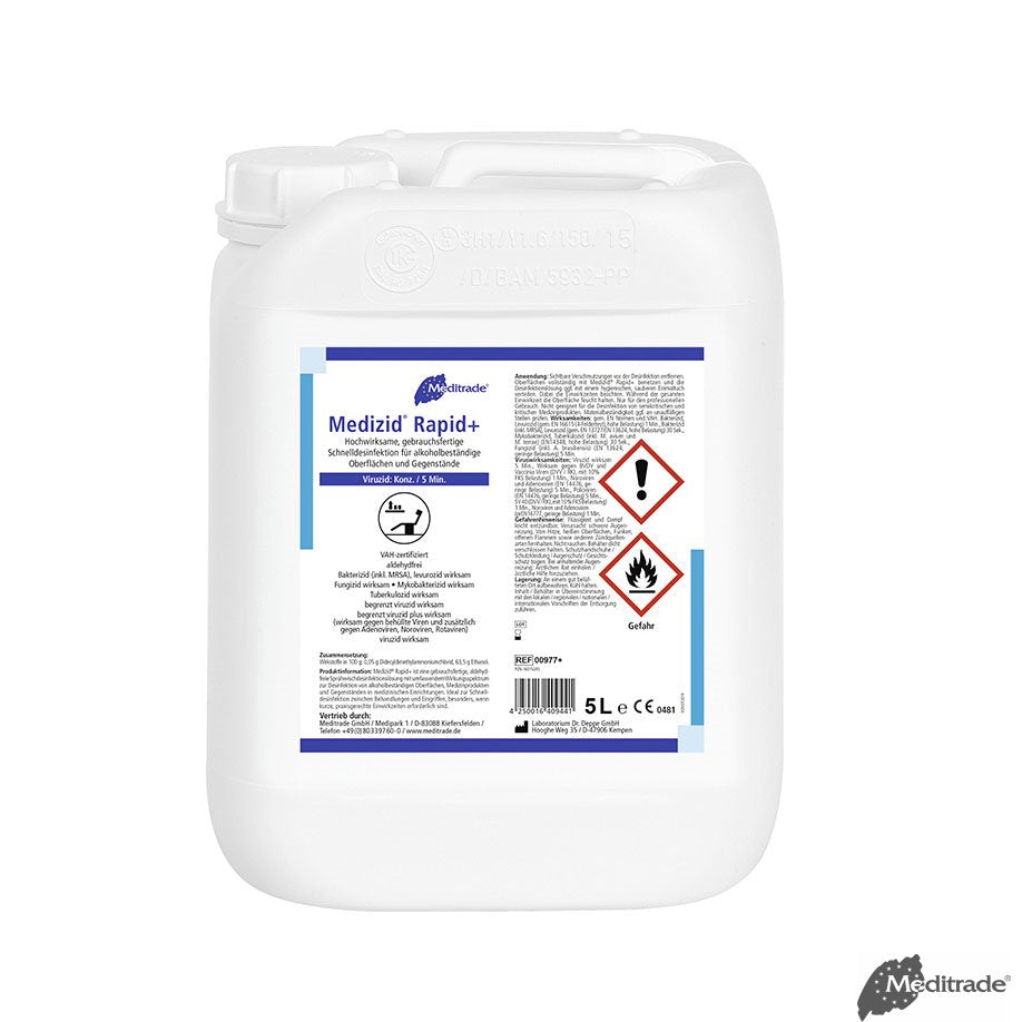 Medizid Rapid+ Flächenschnelldesinfektion