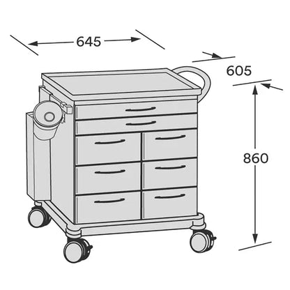 SCHMITZ medical GmbHNarkosewagen Modell 260.0390.0DocMed GmbH