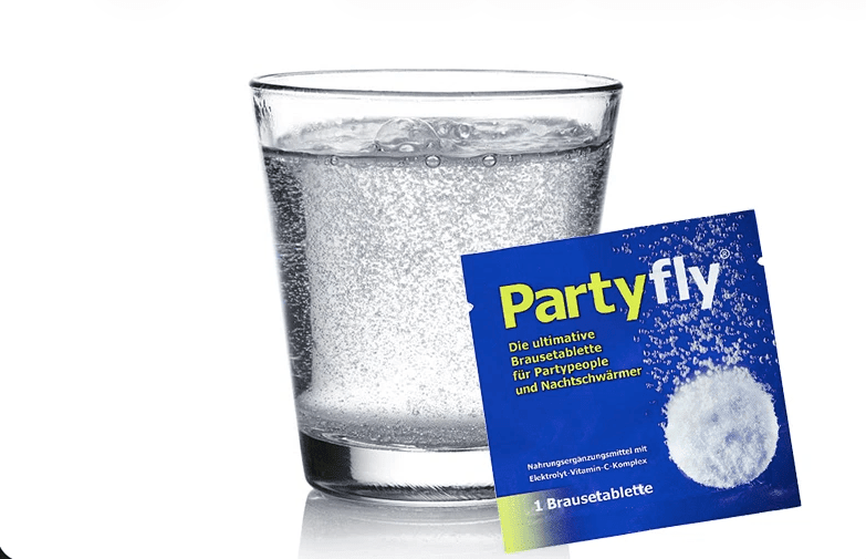 PartyflyPartyfly ehemals Katerfly Elektrolyt-Vitamin C-Komplex BrausetablettenDocMed GmbH