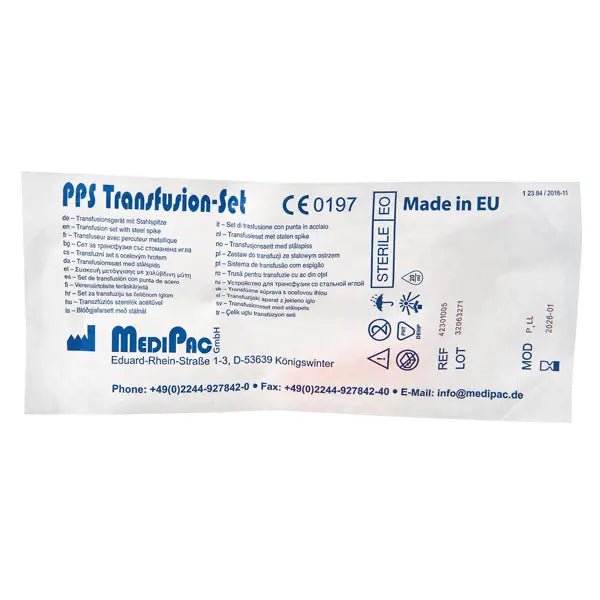MediPac GmbHPPS - Transfusionsset mit Luer - LockDocMed GmbH