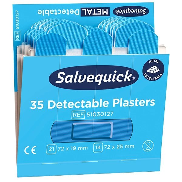 SalvequickSalvequick Blue Detectable PflasterstripsDocMed GmbH
