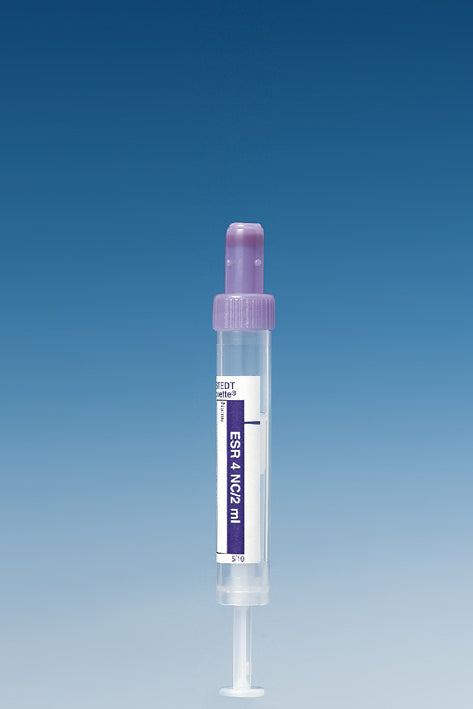 Sarstedt S-Monovette® 2 ml ESR/4 NC sterile – 66 x 11 mm Trisodium Citrate, 50 pieces