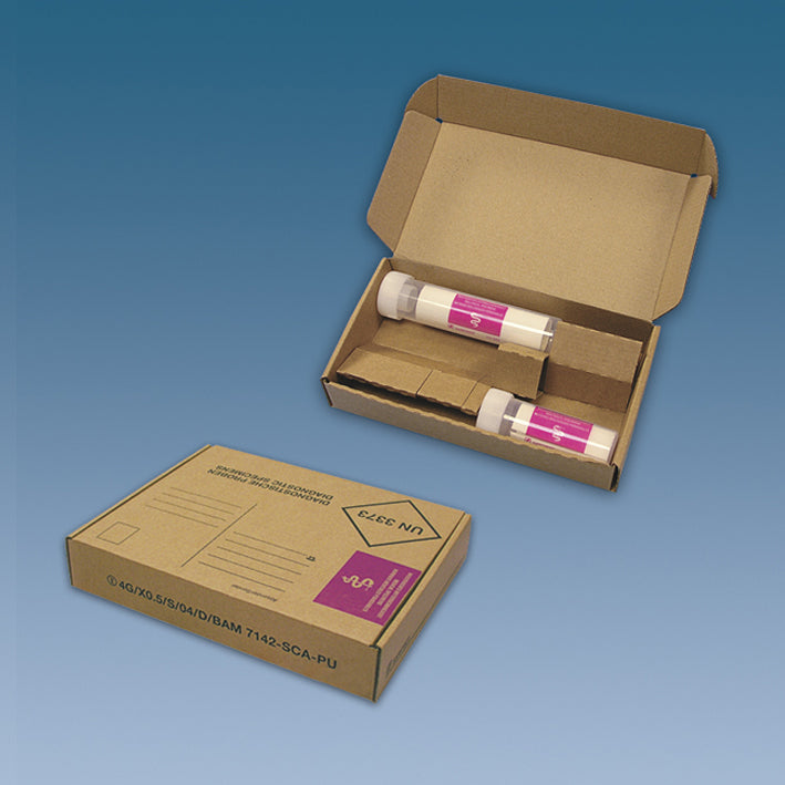 Post-Transportverpackung für diagnostische Proben