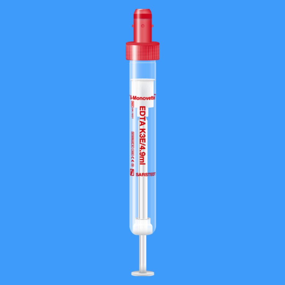 S-Monovettes, K3 EDTA, sterile